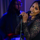 Singer Chrisette Michele performs during a state dinner at the White House on Aug. 2, 2016, in Washington, D.C. (Zach Gibson/AFP/Getty Images)